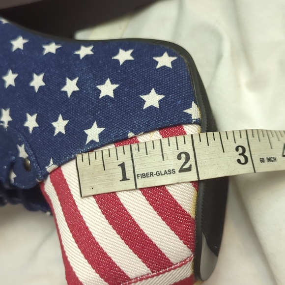 Sexy Go jane RED WHITE & BLUE PLATFORM - Picture 9 of 10